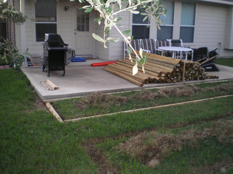 Starting to build garden beds 2
