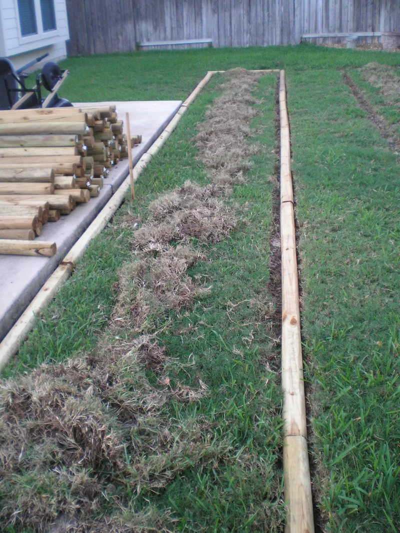 Starting to build garden beds 5